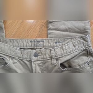 Banana Republic Khaki Travel Jeans